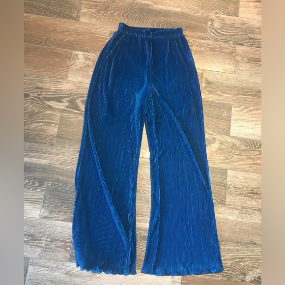 Peppermayo 90s muse pants in cobalt - Picture 4 of 6
